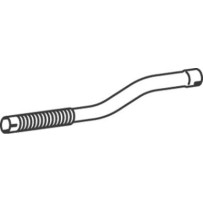 Tube d'échappement avec flexible pour Mercedes Benz 6684900410