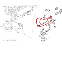 Tube turbo pour Iveco - 504037938