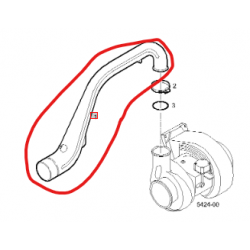 Conduite air pour Iveco...