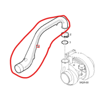 Conduite air pour Iveco Eurotrakker - 504017791