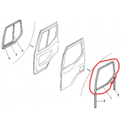 Joint de porte G pour Renault - 7482161499