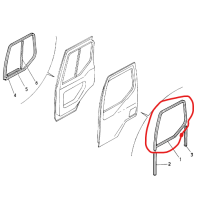 Joint de porte G pour Renault - 7482161499