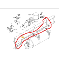 Flexible d'air pour Iveco - 504061571