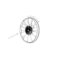 ASSEMBLAGE NOYAU VENTILATEUR ELECTRONIQUE + PALES pour MAN  51066006110