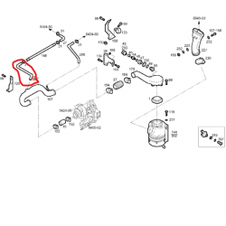 Durite de filtre pour Iveco - 41226141