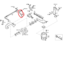Durite de filtre pour Iveco - 41226272
