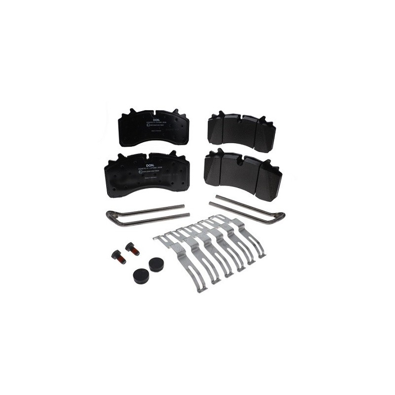 Jeu de plaquettes sans témoin pour remorque SAE 09291074