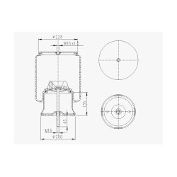 Coussin d'air Pour Iveco - 99381009