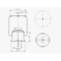 Coussin d'air Pour Iveco - 99381009