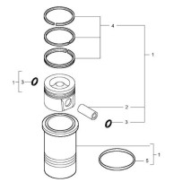 Kit Cylindrée pour Renault Trucks 7485126579