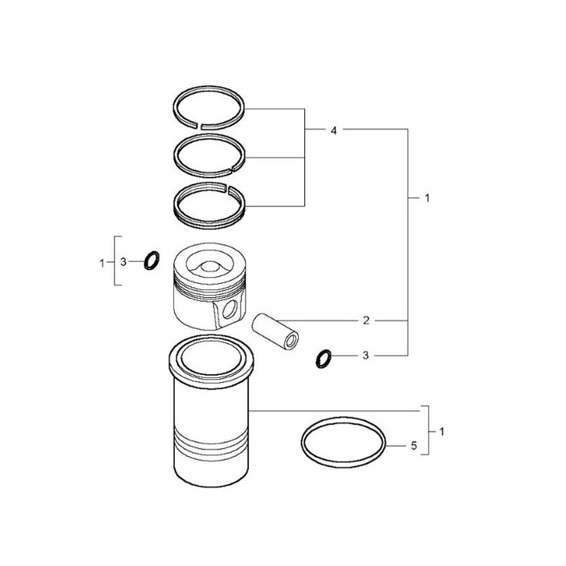 Kit Cylindrée pour Renault Trucks 7485126579