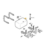 Reservoir de carburant 210 Litres pour Iveco 5801333178