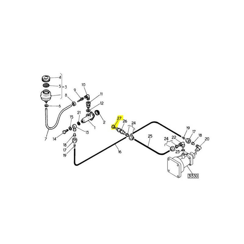 Vis de purge x 2 pour Renault Trucks 5001866963