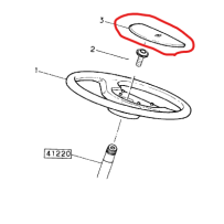 Cache de Volant de direction pour Renault Trucks  5010130906