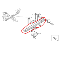 Lame de ressort AR pour Iveco - 98400441
