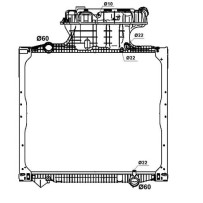 Radiateur eau pour Man TGS 81061010058