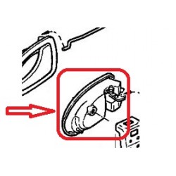 Poignée de porte Int. G pour Renault Mascott