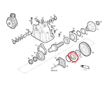 Roulement de prise de force pour Iveco - 8850842