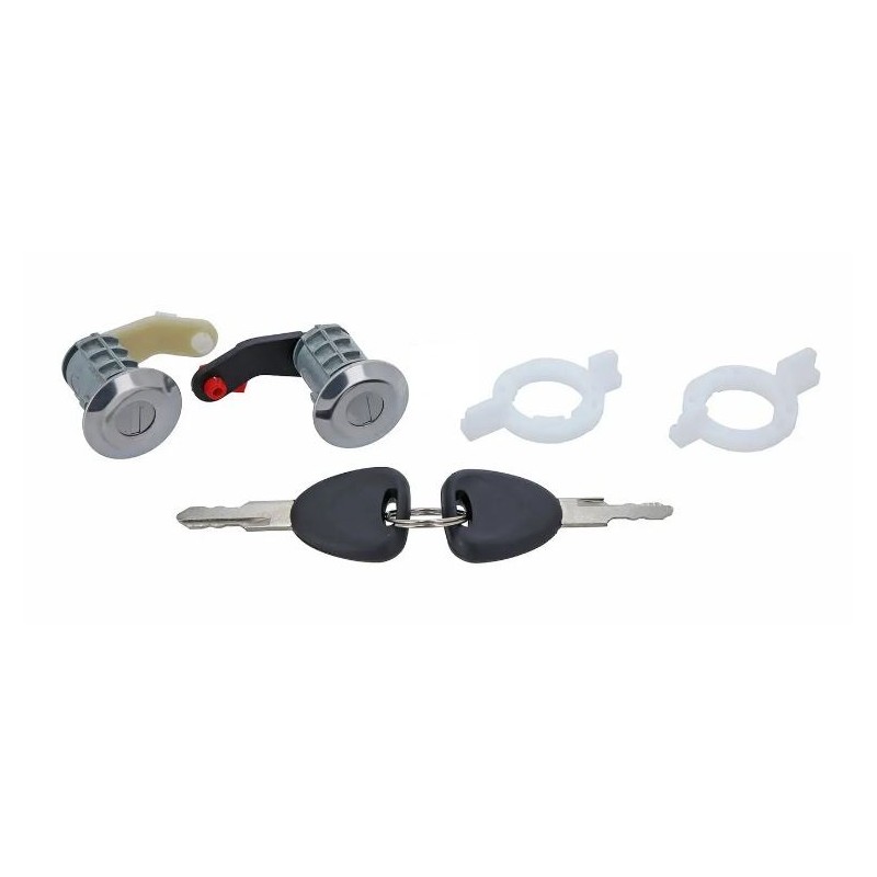 Kit de cylindre barillet de porte, D et G, pour Renault 7701470944