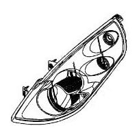 Phare avant Gauche pour Renault 7485143242 - 7485154043