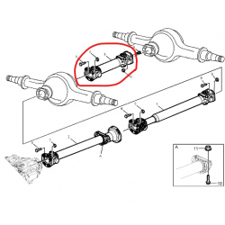 Arbre de transmission L 700...