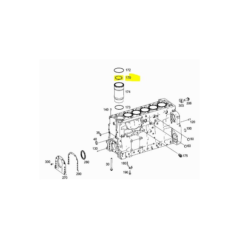 SEGMENT RACLEUR CHEMISE pour MAN 4700110259