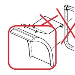 Aile Droite AR cabine pour...