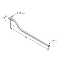 Support d'aile déporté Ø34 mm- C300165