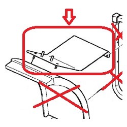 Tôle de support d'aile arrière de cabine pour Renault 7421136073