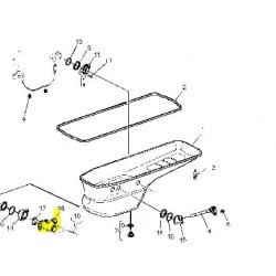 Tube de remplissage d'huile...