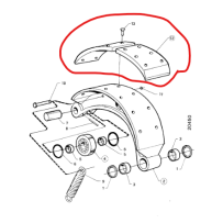 Jeu de garniture pour Scania 413X127 - 552118