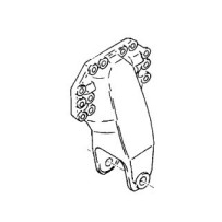 Main de ressort de suspension arrière pour Renault 7482137345 - Volvo 82137345