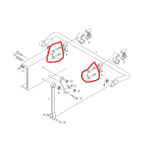 Vis de support de barre stab AV pour Man - 06028135029