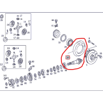 Couple conique pour Mercedes -  A 9033530610