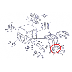 Clignotant G pour Mercedes...