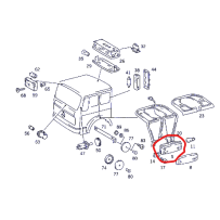 Clignotant D pour Mercedes - A 0018202221