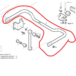 Barre stabilisatrice AV...