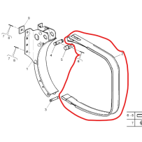 Sangle de réservoir pour Renault - 7420493836