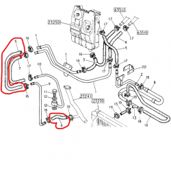 Lot de 4 Durites pour Renault - 5689330583