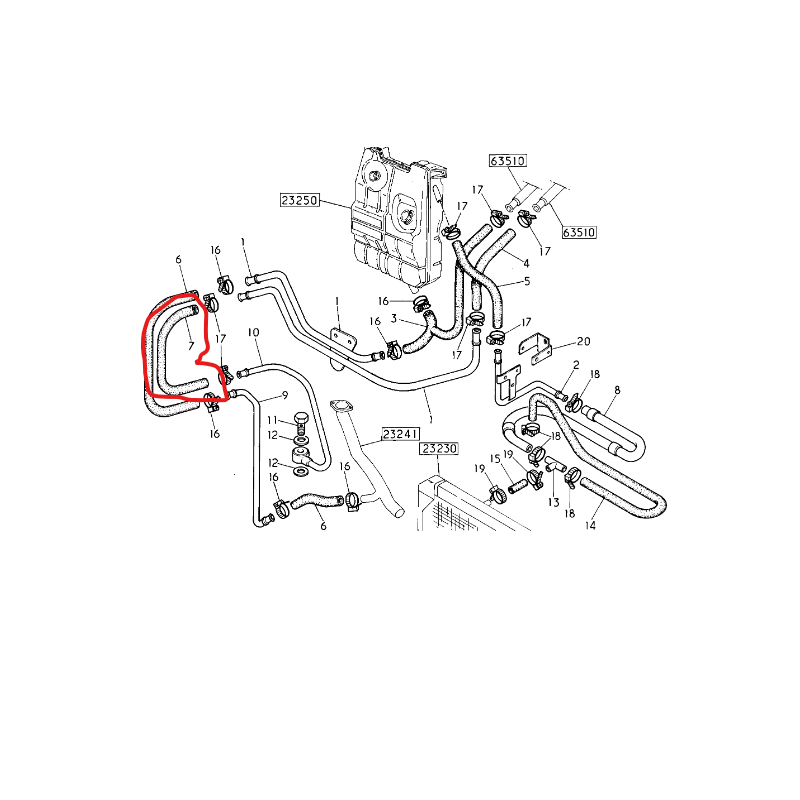 Durites pour Renault - 5689330582