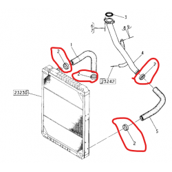 Collier durite pour Renault - 5010552410