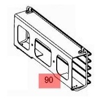 Protection de feu arrière pour Mercedes A 0008200118
