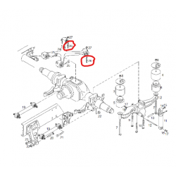 Goujon de tirant de pont...