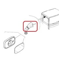 Pied de rétroviseur d'accostage pour Renault 5000296400