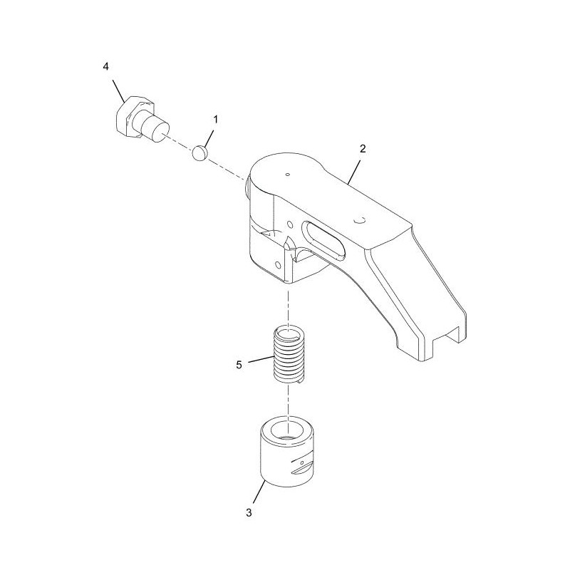 Etrier de culbuteur pour MAN 51041206008