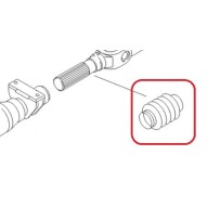 Soufflet de transmission coulissante pour Man 81964200545