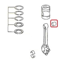 Bague supérieure de bielle pour Mercedes
