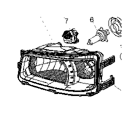 Feu AV D pour Renault -...