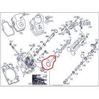 Soupape d'admission pour Mercedes - A 5410500226