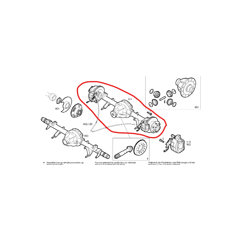 Pont AR Pour Iveco - 46391727